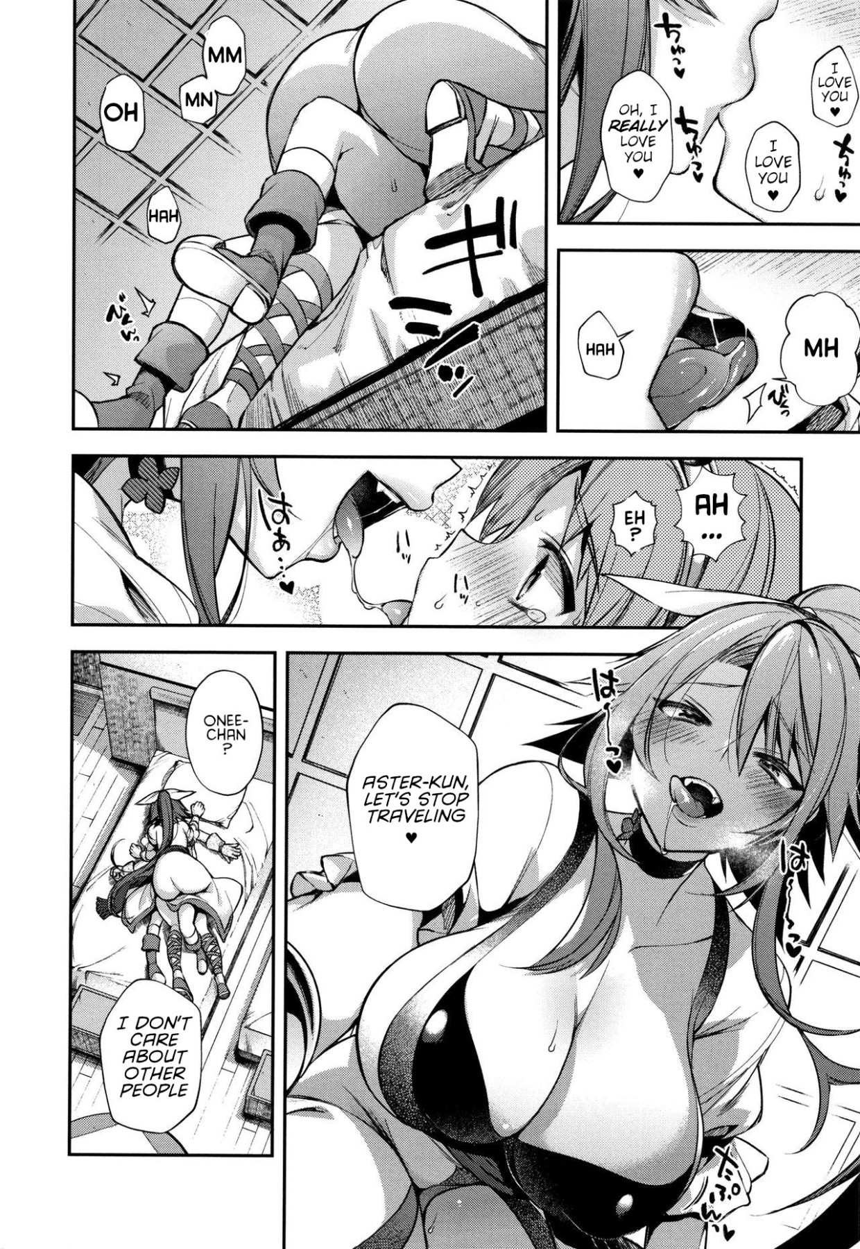 Hentai Manga Comic-Me, The Hero, And Onee-chan, The Full Figured-Read-8